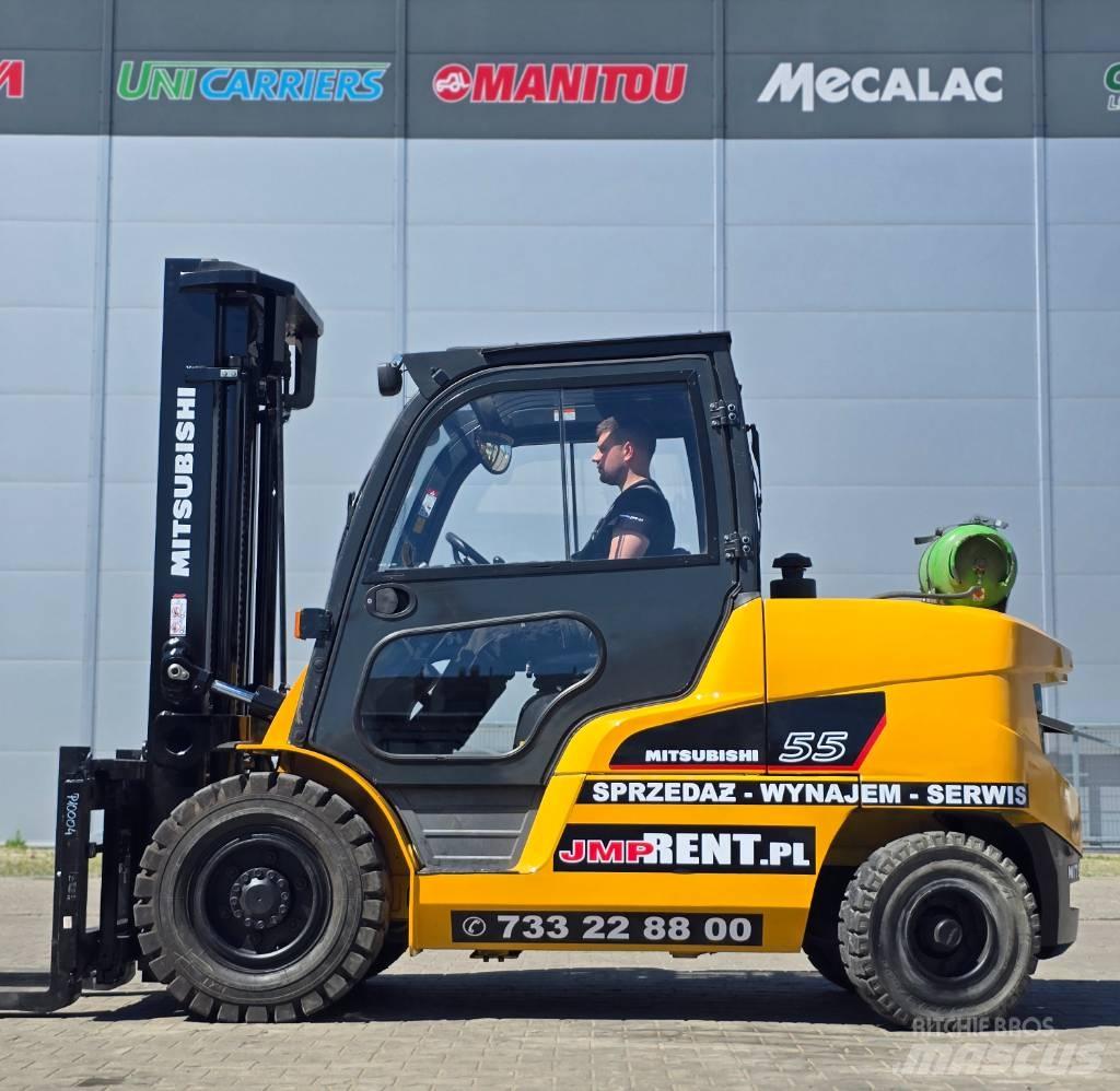 Mitsubishi FG 55 NT Plinski viličari