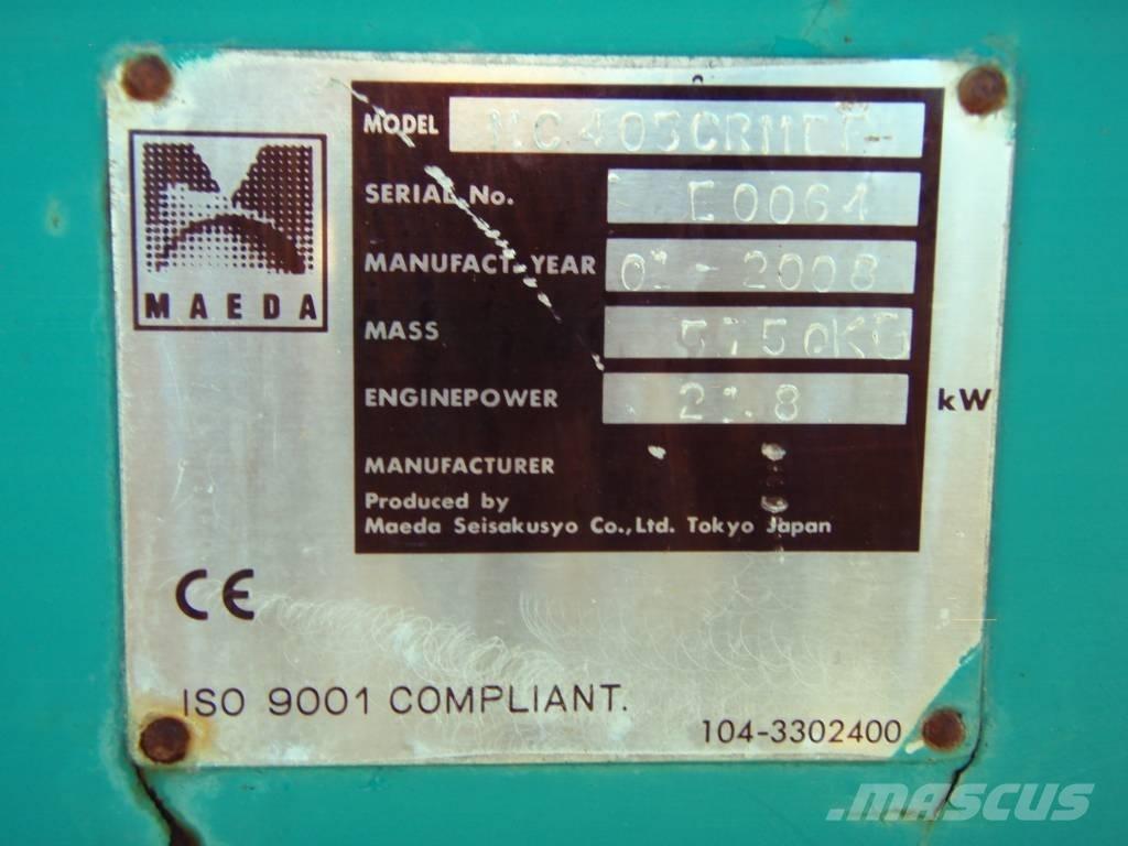 Maeda MC 405 CRME Kranovi sa gusjenicama