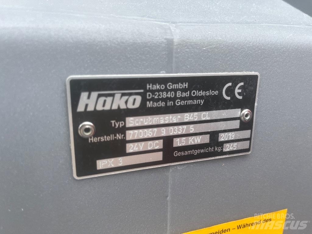Hako B45 CL Strojevi za čiščenje i ribanje podova