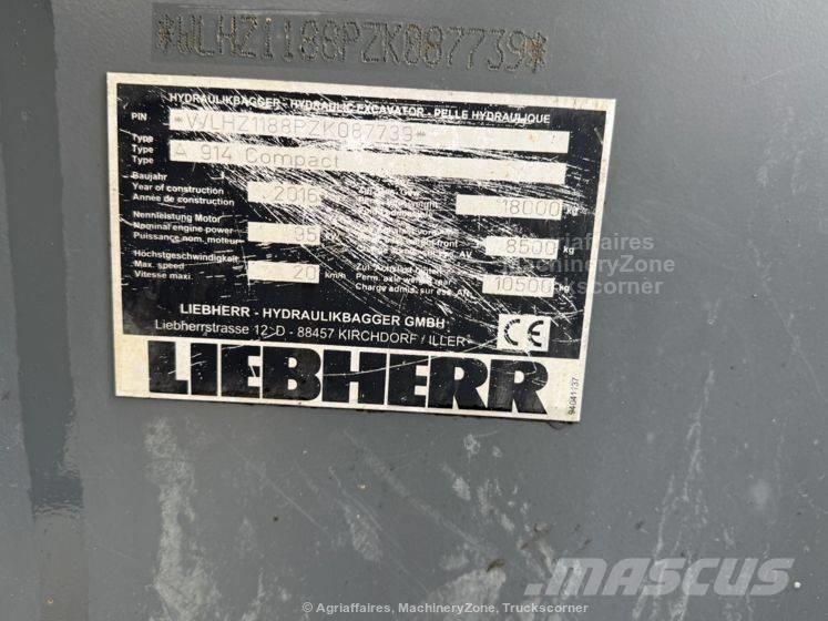 Liebherr A 914 Bageri na kotačima