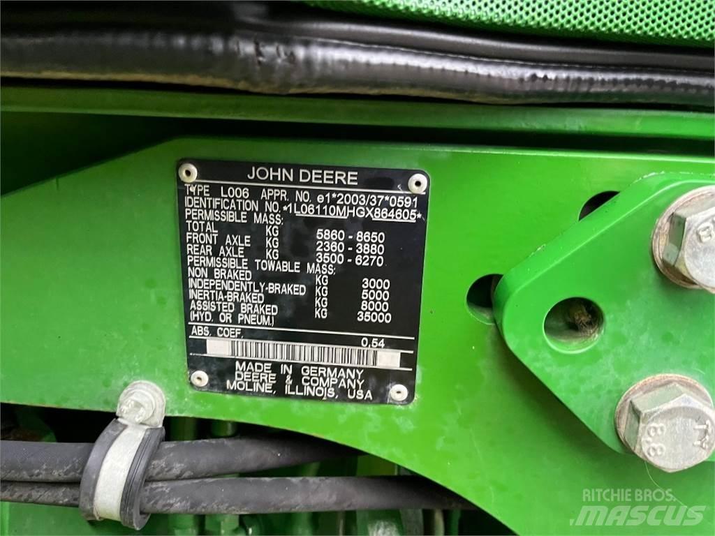 John Deere 6110 M Traktori