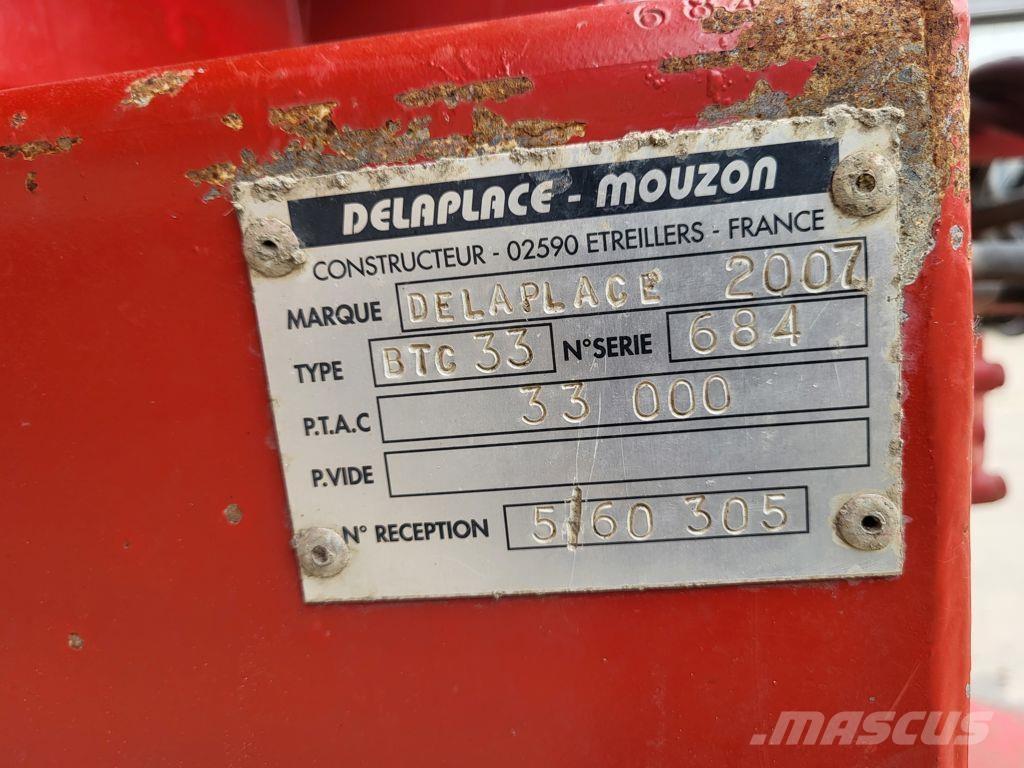 Delaplace 33 ton Kiperi prikolice