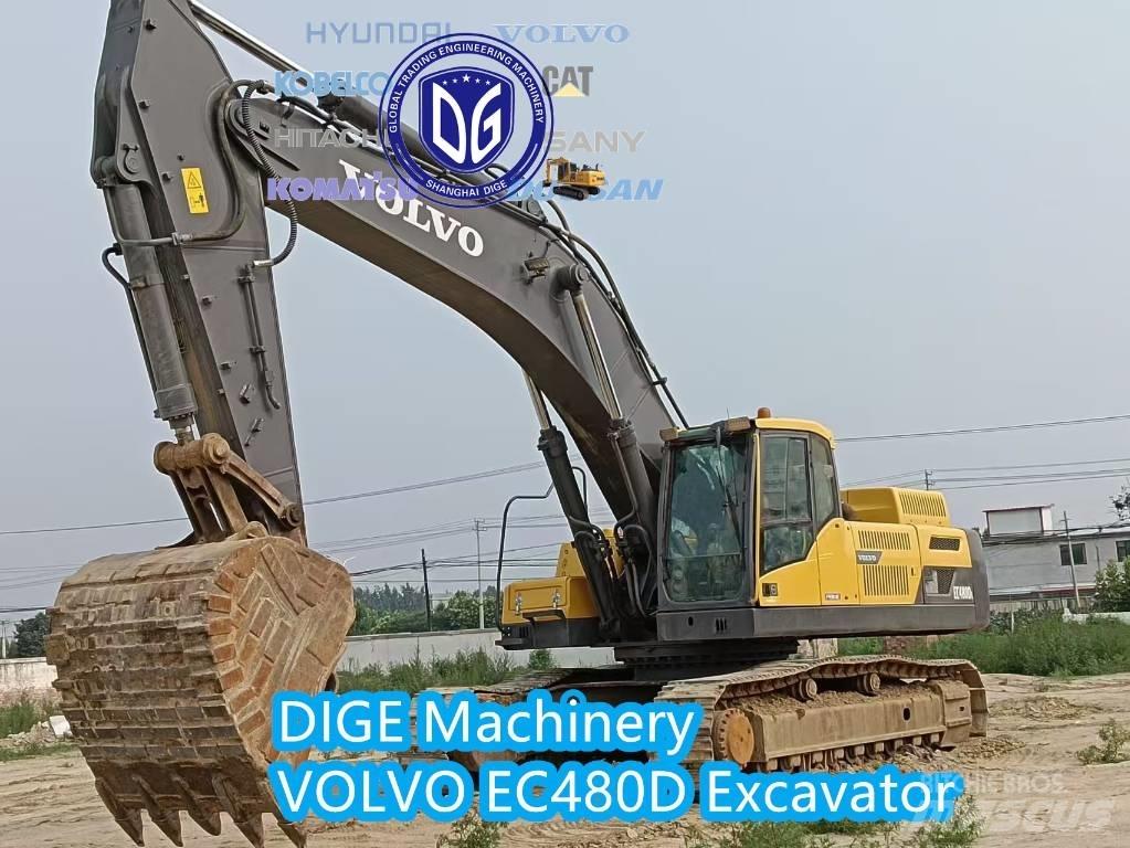 Volvo EC 480 D Bageri gusjeničari