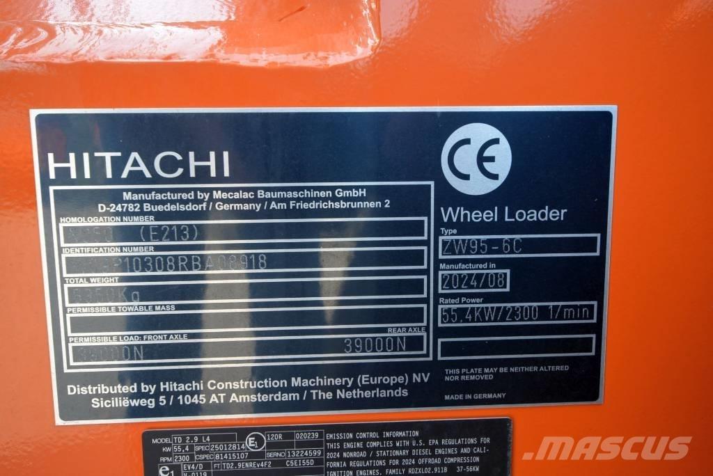 Hitachi ZW 95-6 C Utovarivači na kotačima