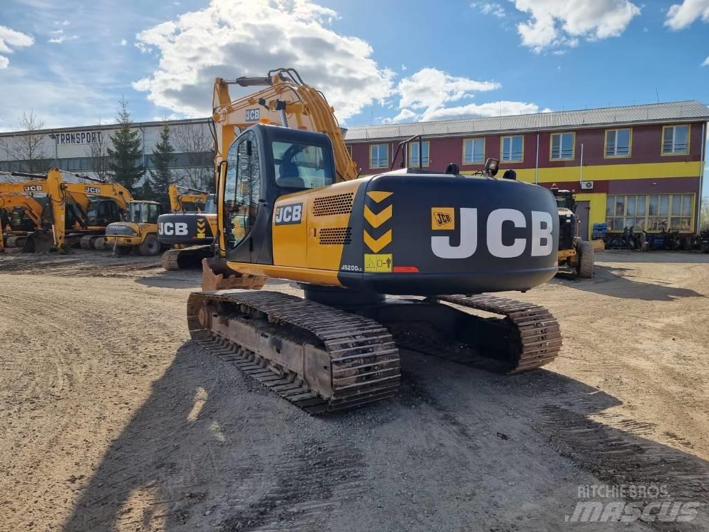 JCB JS 200 LC Bageri gusjeničari