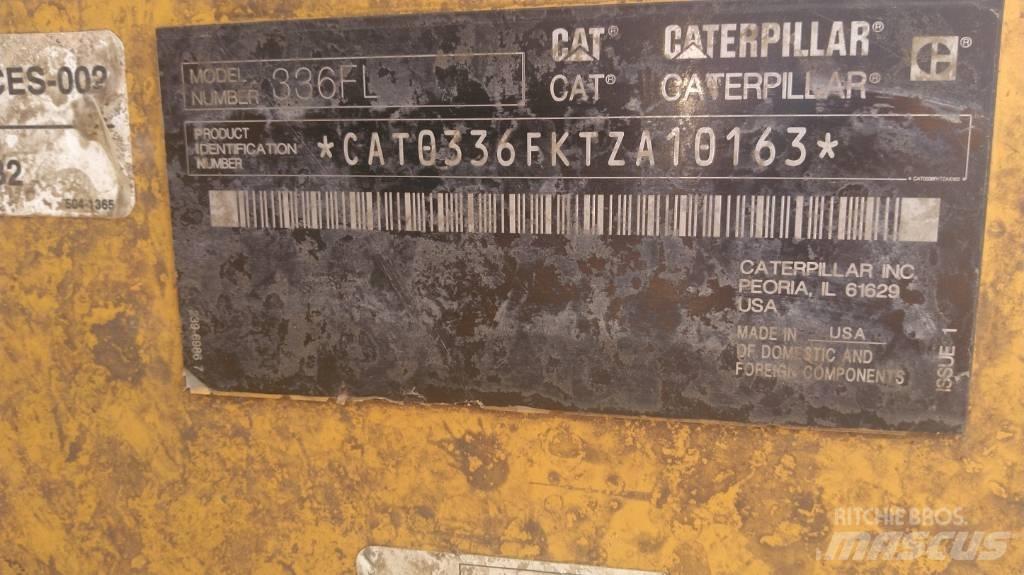 CAT 336 F L Bageri gusjeničari