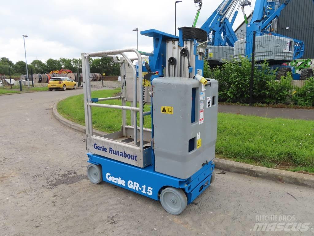 Genie GR 15 Vertikalne radne podizne platforme