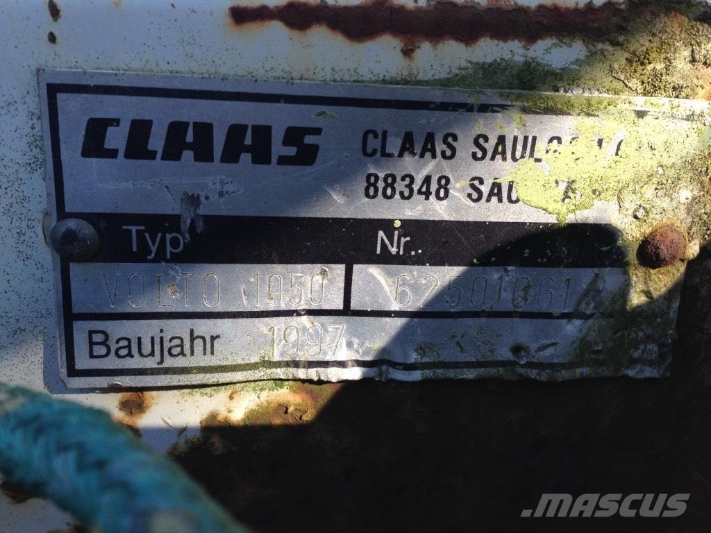 CLAAS Volto 1050 Okretači i sakupljači sijena