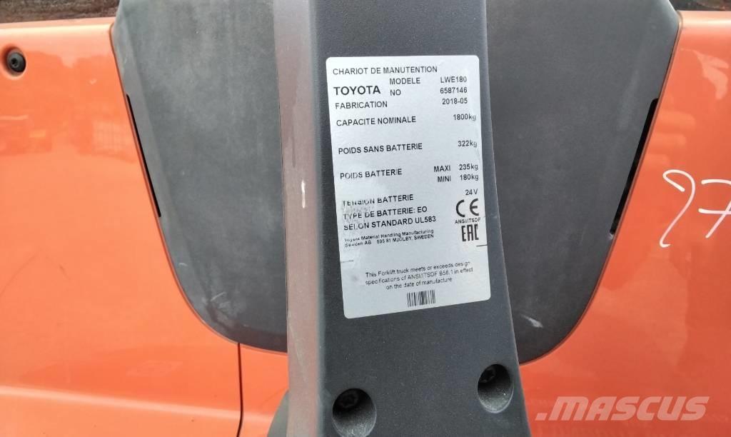 Toyota LWE 180 Nisko podizni električni viličar