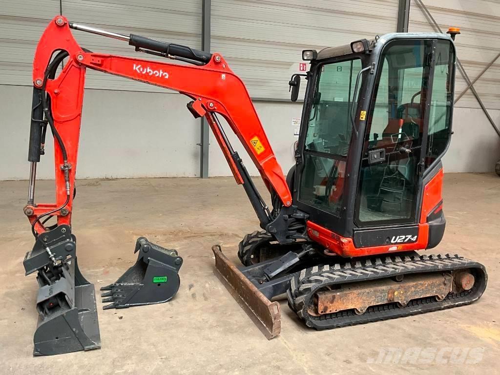Kubota U 27-4 Mini bageri <7t