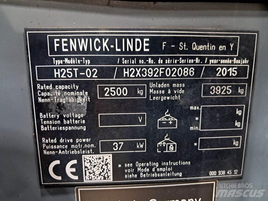 Linde H25T-02 Plinski viličari