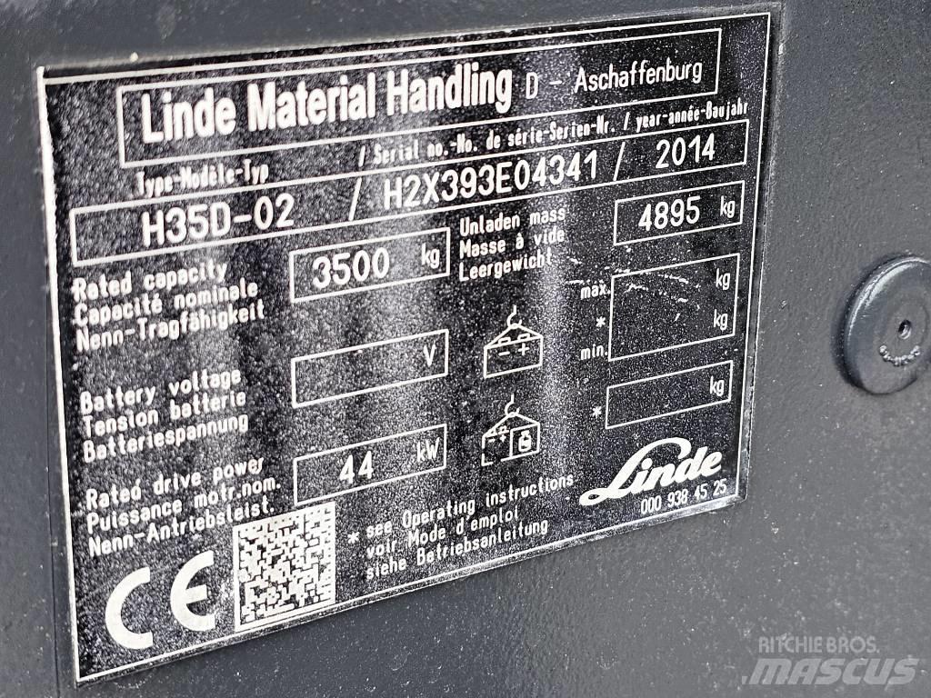 Linde H35D-02 Dizelski viličari