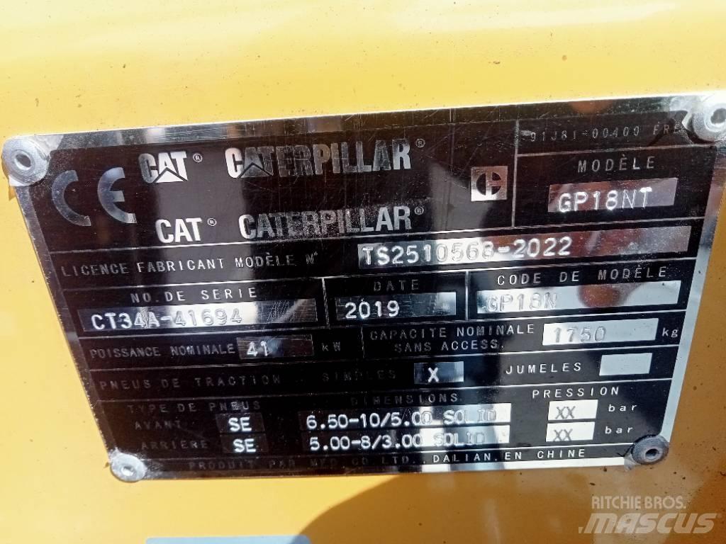 CAT GP 18 NT Plinski viličari