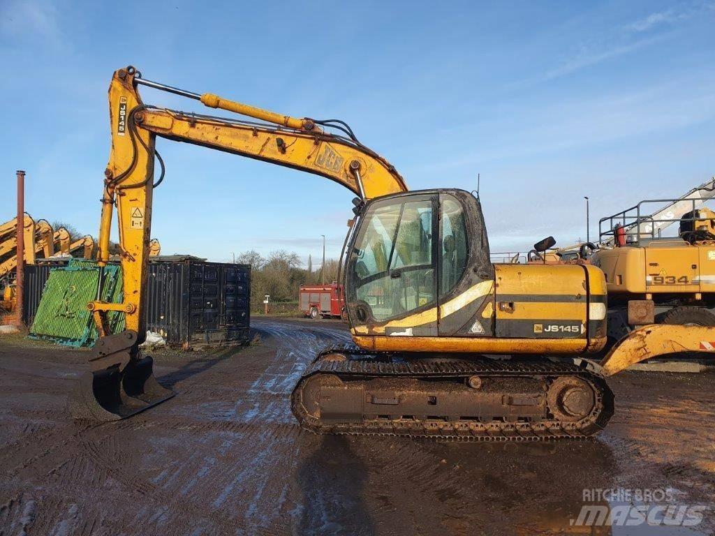 JCB JS 145 Bageri gusjeničari