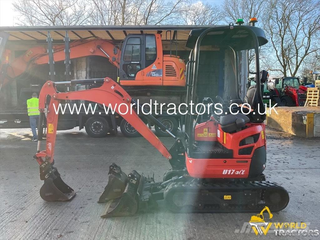 Kubota U 17-3 Mini bageri <7t
