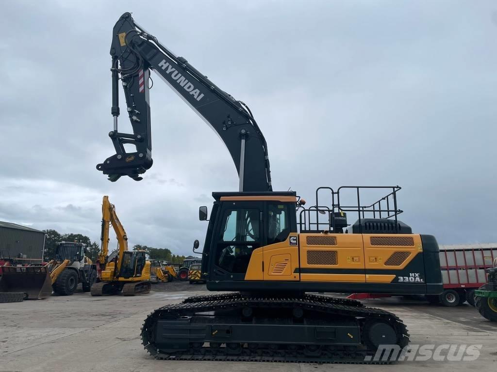 Hyundai HX 330 AL Bageri gusjeničari