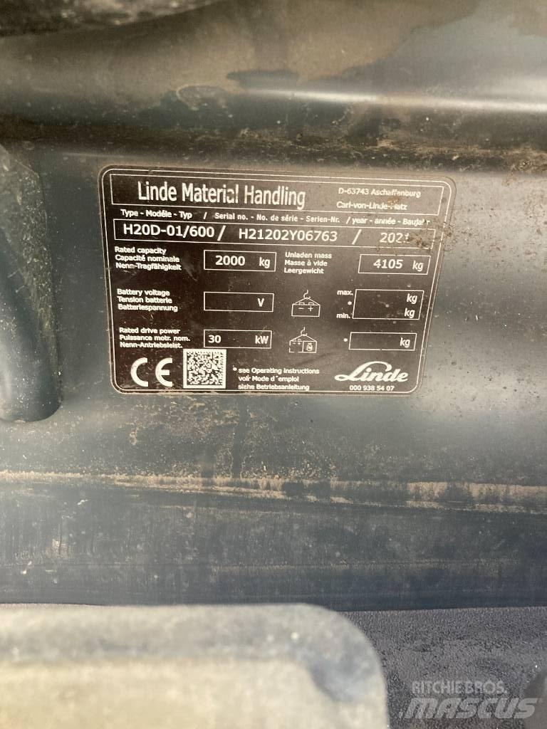 Linde H20/600D/1202 Dizelski viličari