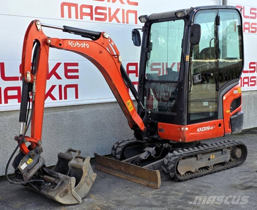 Kubota KX 019-4 Mini bageri <7t