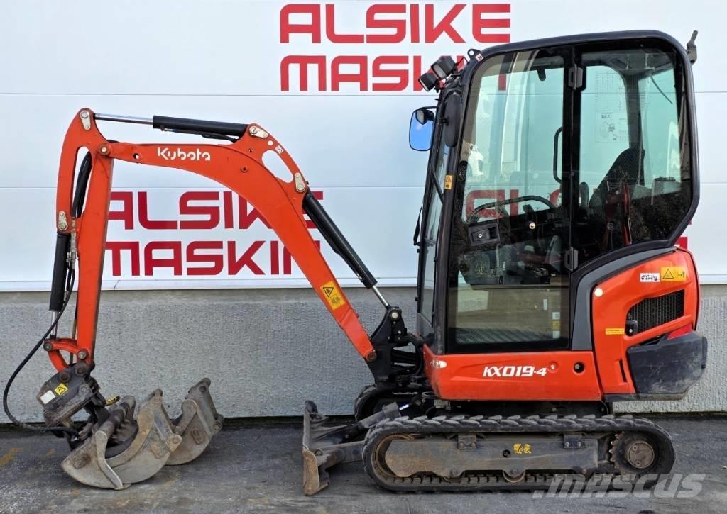 Kubota KX 019-4 Mini bageri <7t