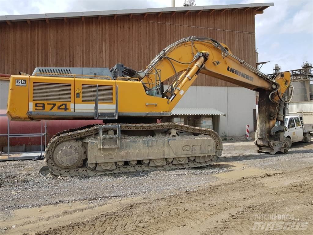 Liebherr R974 Bageri gusjeničari