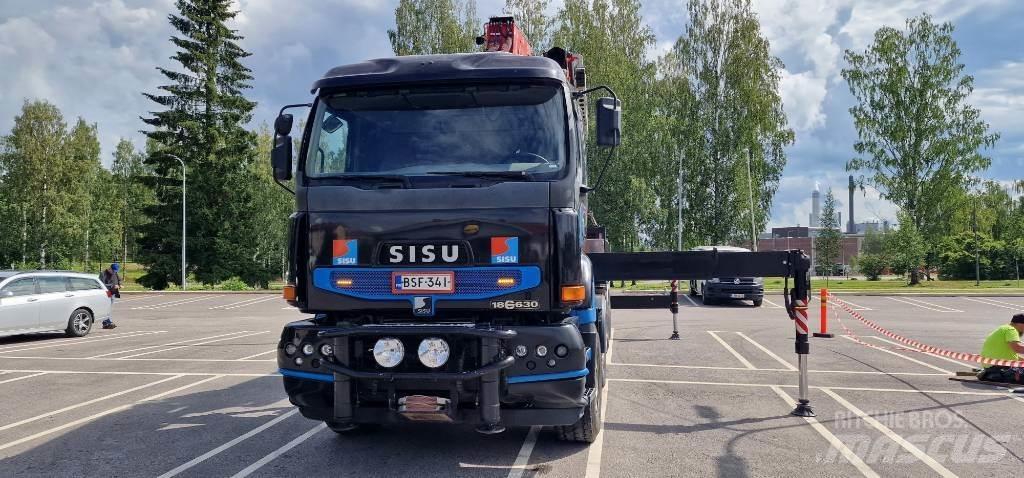 Sisu E18 630 Kamioni sa kranom