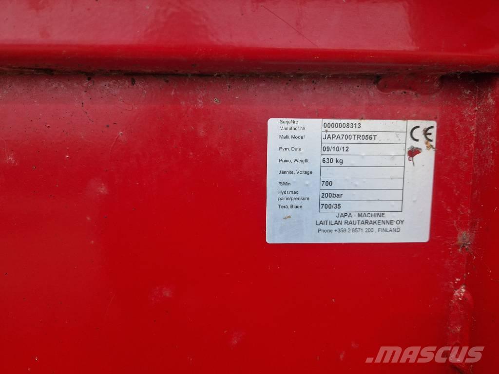 Japa 700 Drvosječači cjepači i rezači