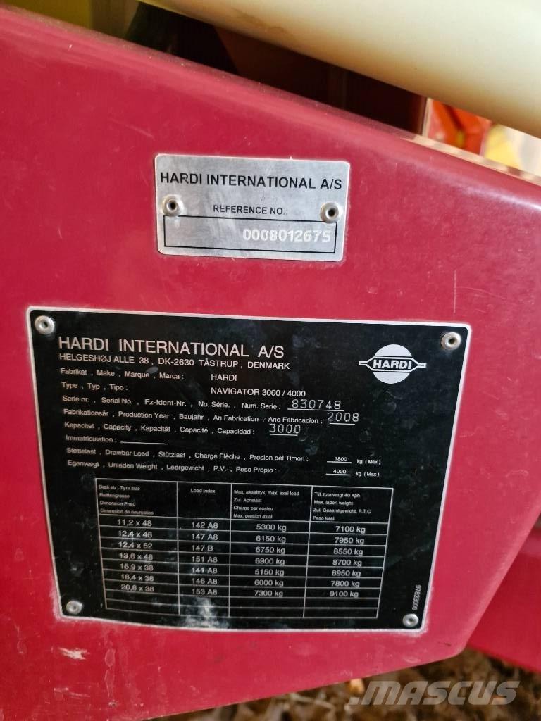 Hardi Navegator 3000 Vučene prskalice