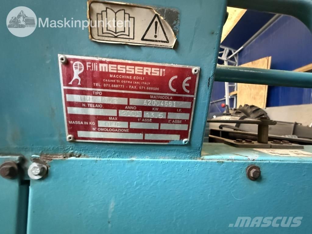 Messersi TCH 155 Demperi za gradilišta