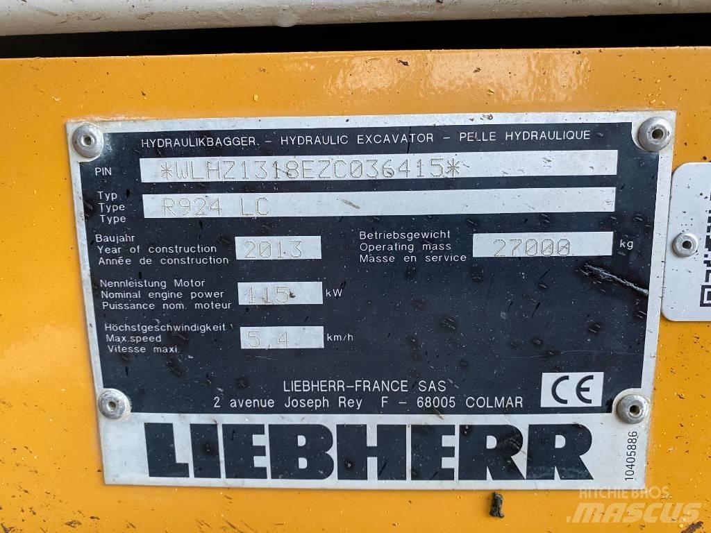 Liebherr 924 Bageri gusjeničari