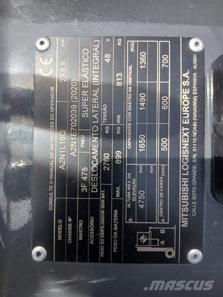 UniCarriers TX 3-18 Električni viličari