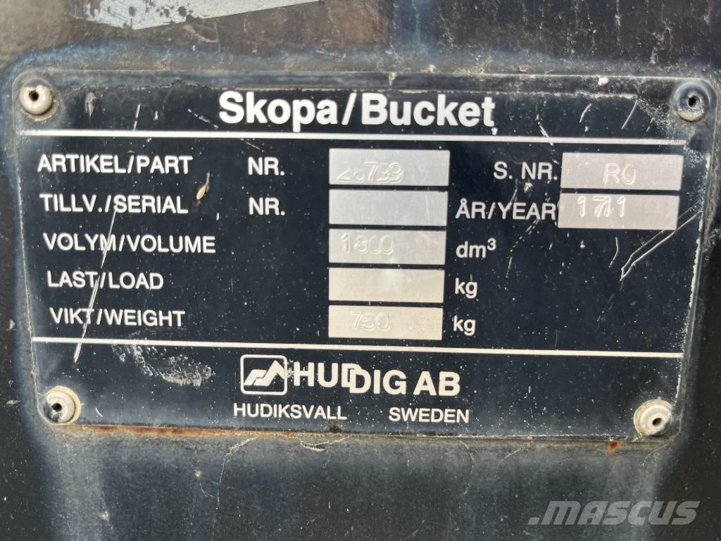 Huddig 1260 D Utovarni rovokopači