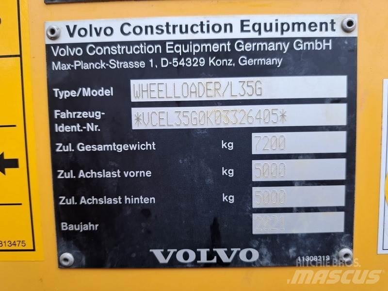 Volvo L 35 G Utovarivači na kotačima