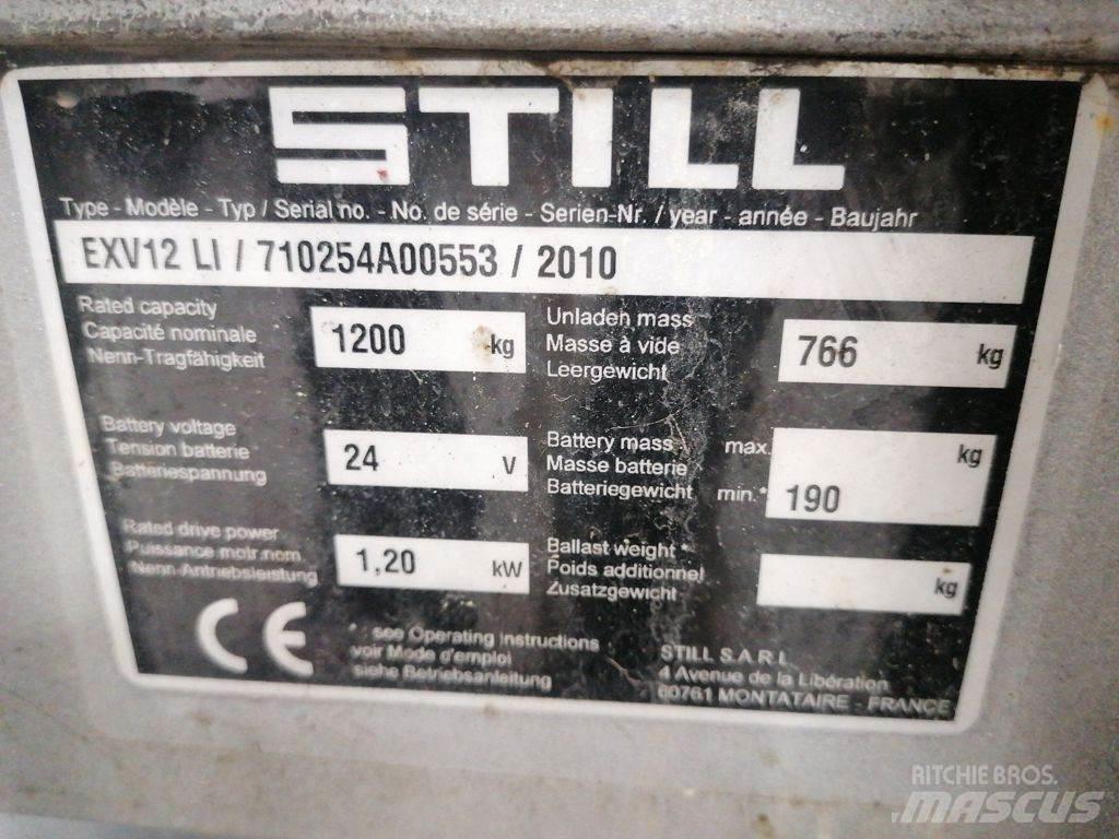 Still EXV12LI Ručni električni viličar