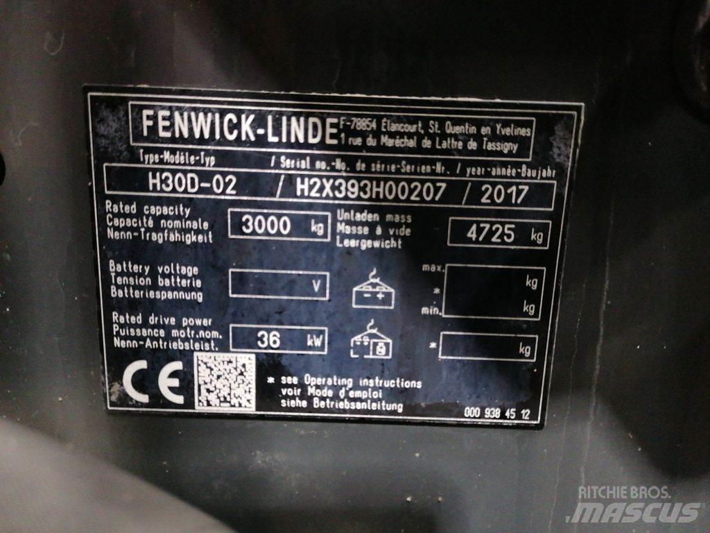 Linde H30D-02 Dizelski viličari