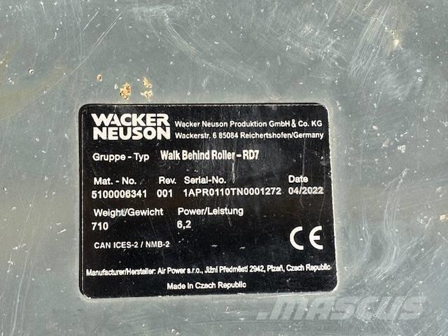 Wacker Neuson RD 7 Valjci sa dvojnim bubnjem