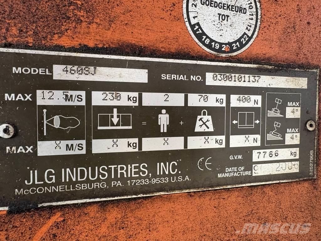 JLG 460sj Teleskopske podizne platforme