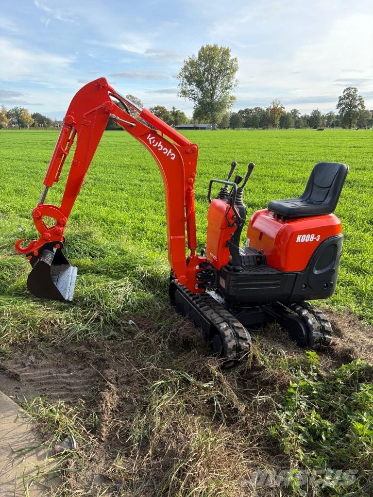 Kubota K 008-3 Mini bageri <7t