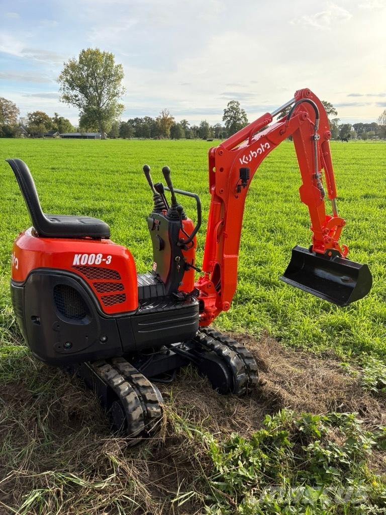 Kubota K 008-3 Mini bageri <7t
