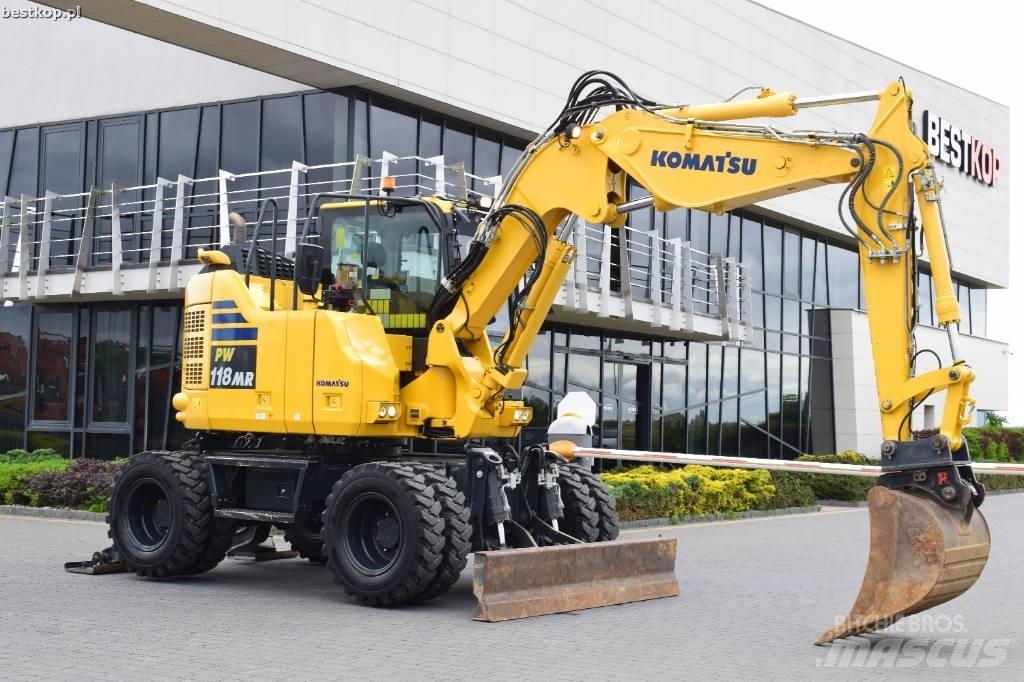Komatsu PW118MR-11 Bageri na kotačima