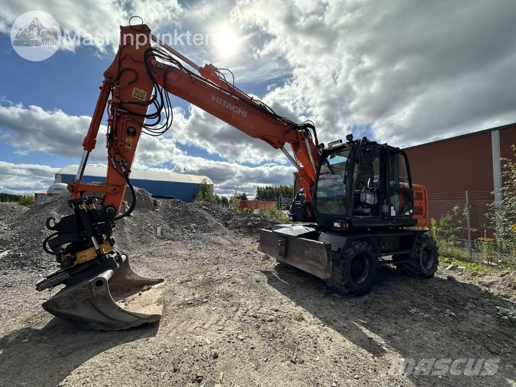 Hitachi ZX 140 W-5B Bageri na kotačima