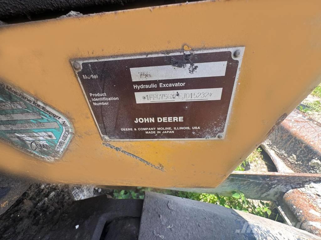 John Deere 75 G Mini bageri <7t