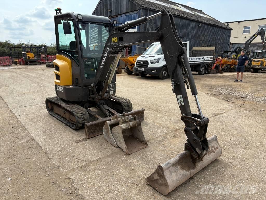 Volvo ECR 25 D Mini bageri <7t