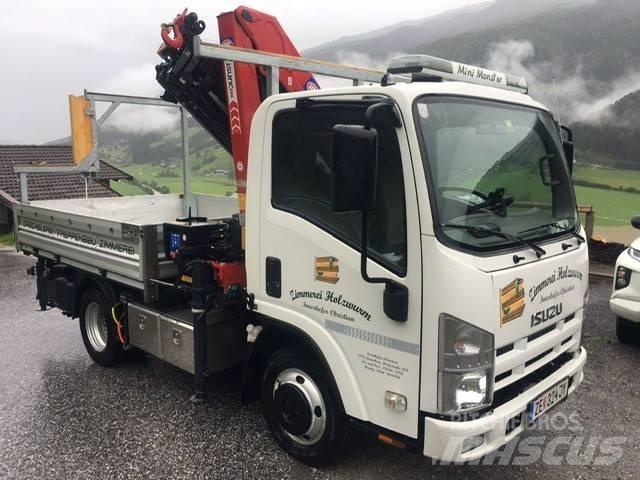 Isuzu N2 mit HMF 910 Kamioni sa kranom