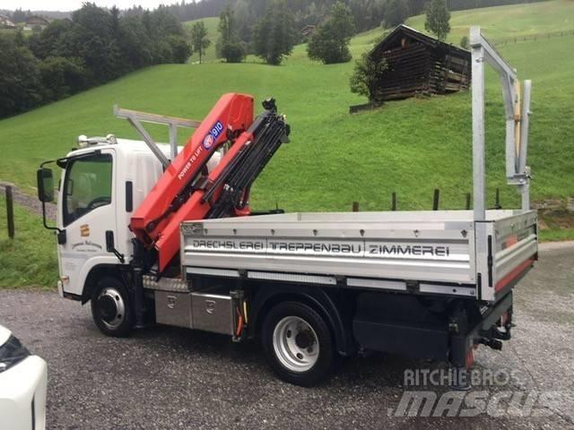 Isuzu N2 mit HMF 910 Kamioni sa kranom