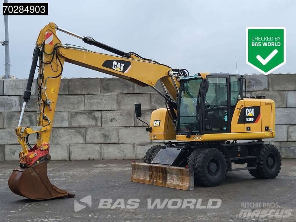 CAT M314 F Bageri na kotačima