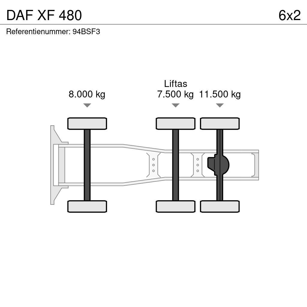 DAF XF 480 Traktorske jedinice