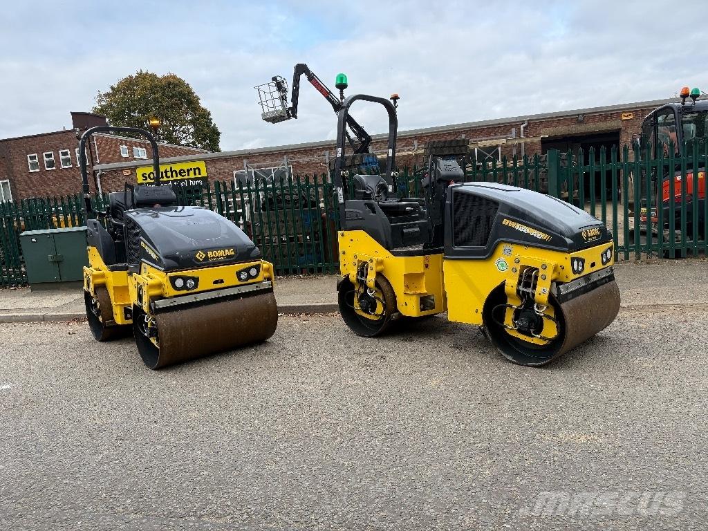 Bomag BW 120 AD-5 Valjci sa dvojnim bubnjem