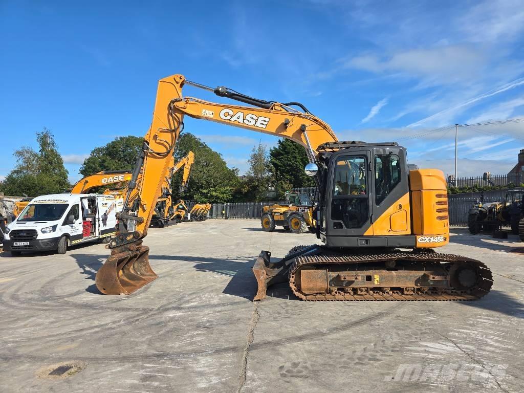 CASE CX145D (Blade) Bageri gusjeničari