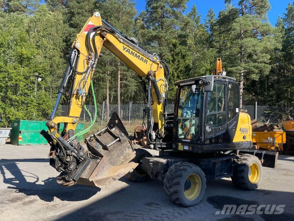 Yanmar B 95 W Bageri na kotačima