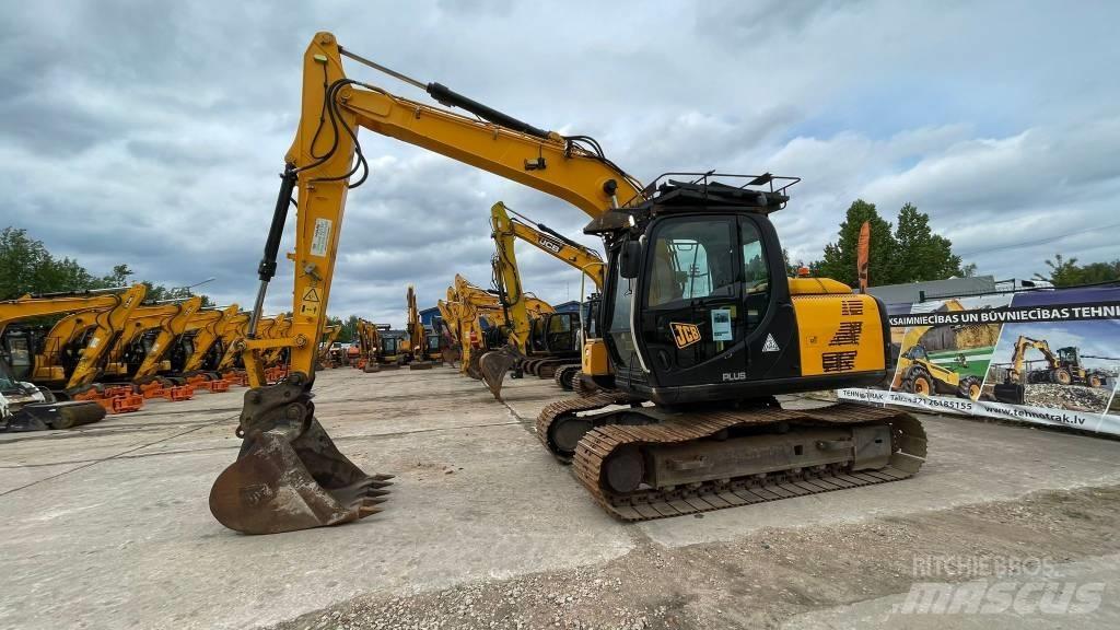 JCB JS 145 LC Bageri gusjeničari
